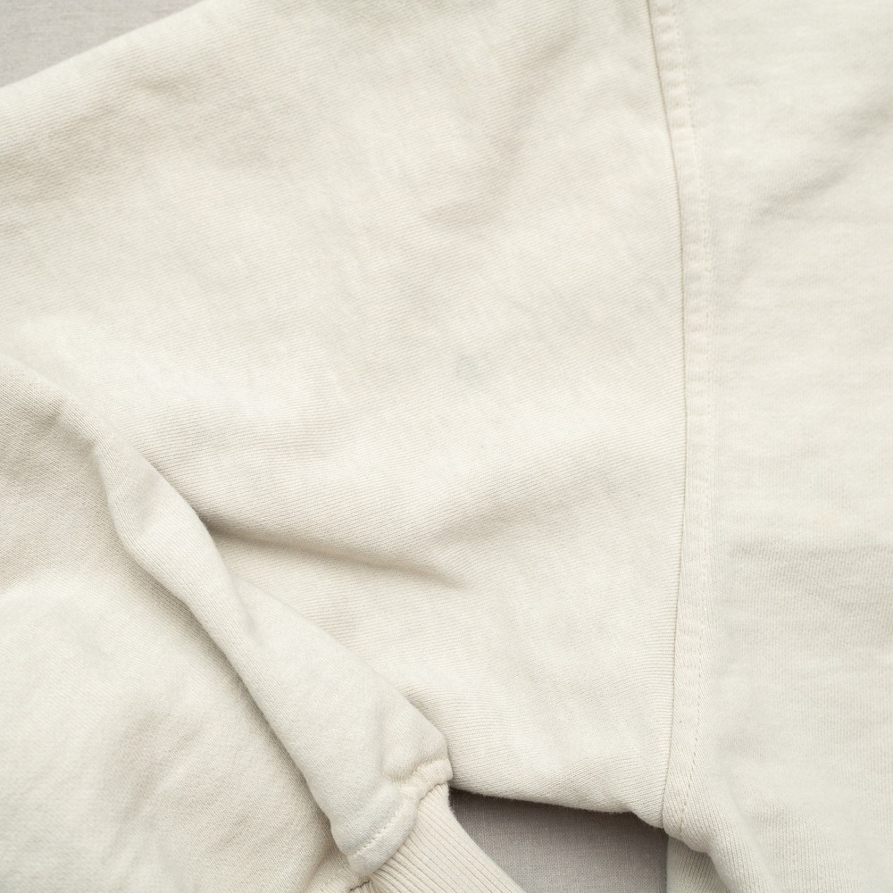 Heavy Weight Beige Man Represents Manchester England Hoodie L - Picture 6 of 6